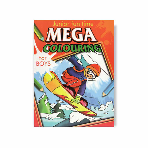 Picture of MEGA COLOURING BOOK BOYS X112PGS